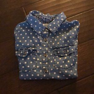 Button up shirt girls